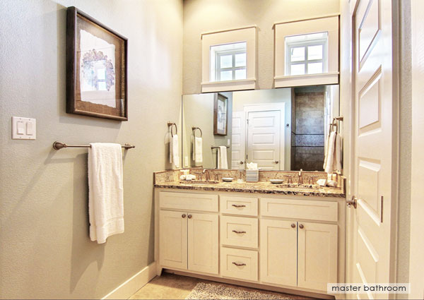 master bathroom